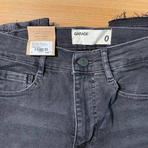 Brand New Garage High Rise Jegging - Washed Out Black